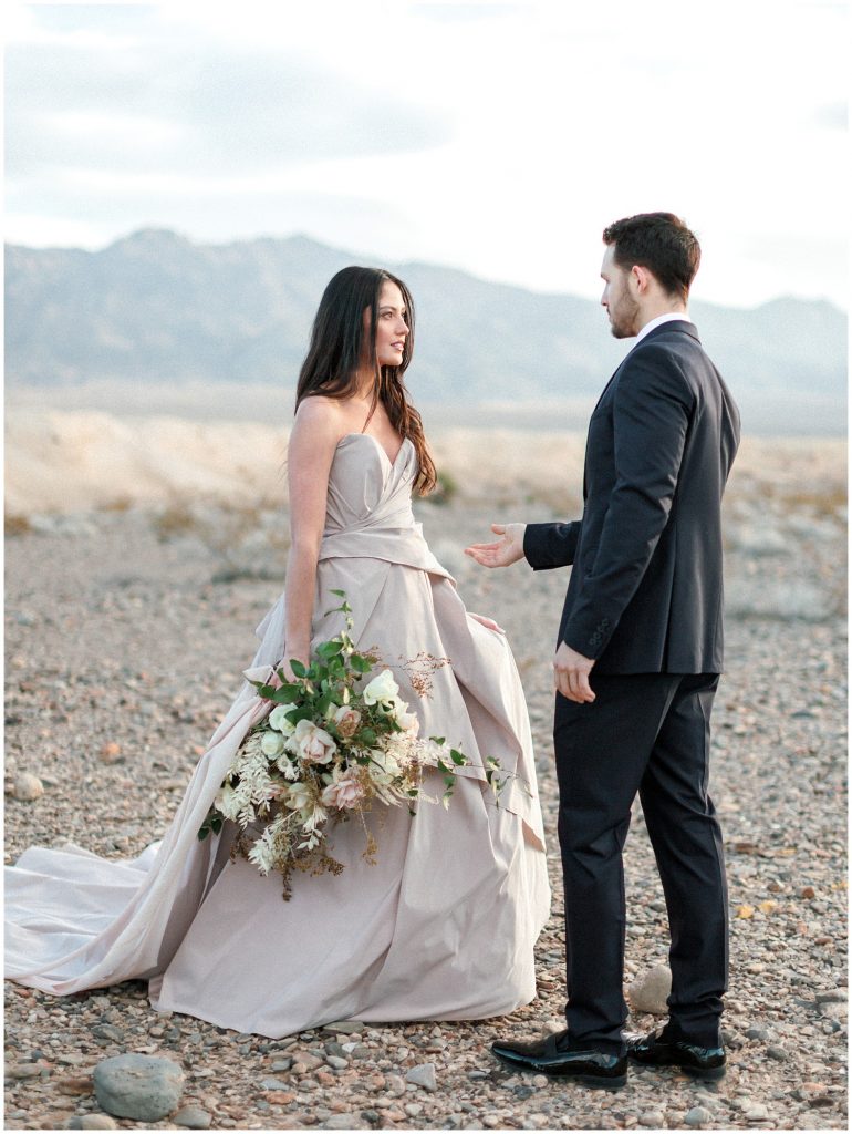 elopement picture of couple